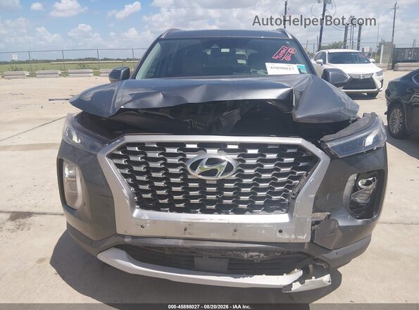 KM8R44HE4MU177888 2021 HYUNDAI PALISADE Gray Դիմացի տեսք