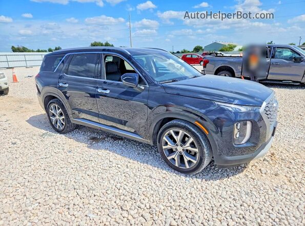 KM8R44HE4MU218522 2021 HYUNDAI PALISADE Black Առջևի աջ