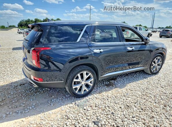 KM8R44HE4MU218522 2021 HYUNDAI PALISADE Black Հետևի աջ