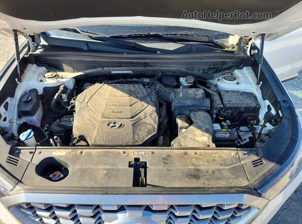 KM8R44HE4MU266618 2021 HYUNDAI PALISADE White Вид підкапотного простору