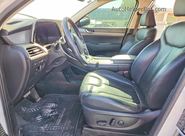KM8R44HE4MU266618 2021 HYUNDAI PALISADE White Вид салону спереду