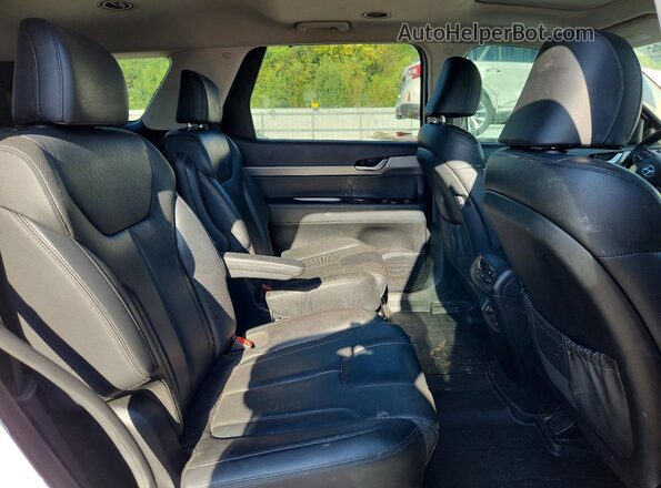 KM8R44HE4MU266618 2021 HYUNDAI PALISADE White Вид задньої частини салону