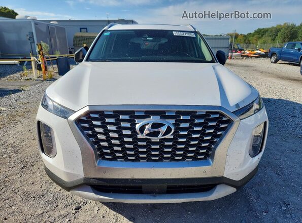 KM8R44HE4MU266618 2021 HYUNDAI PALISADE White Вид спереду