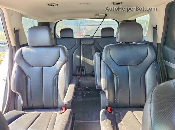 KM8R44HE4MU266618 2021 HYUNDAI PALISADE White Вид задніх сидінь