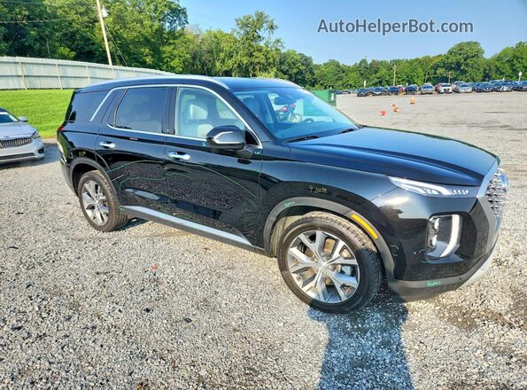 KM8R44HE4MU313968 2021 HYUNDAI PALISADE Black Przód prawy