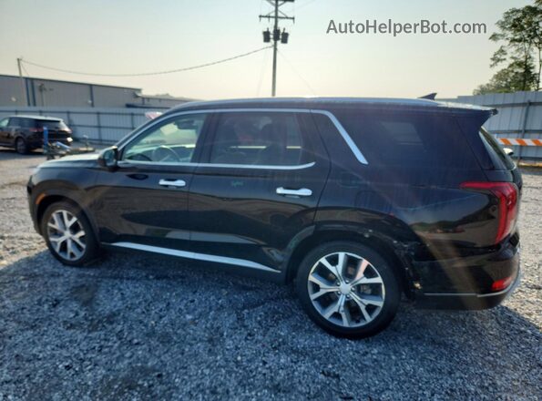 KM8R44HE4MU313968 2021 HYUNDAI PALISADE Black Tył lewy