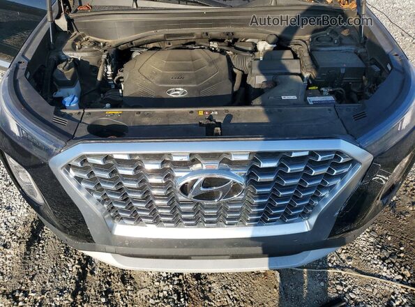 KM8R44HE5LU142629 2020 HYUNDAI PALISADE Black Вид підкапотного простору