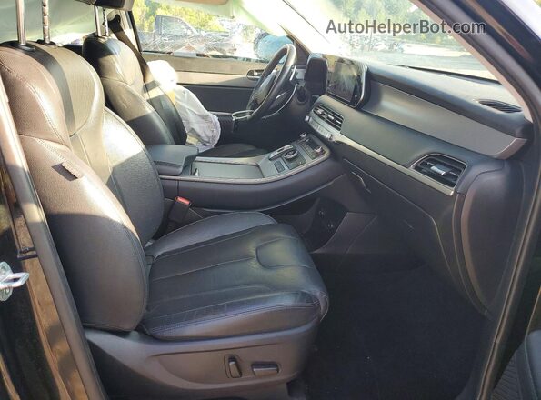 KM8R44HE5LU142629 2020 HYUNDAI PALISADE Black Вид салону спереду