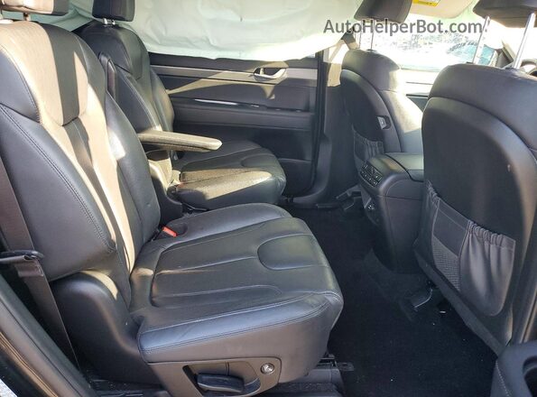 KM8R44HE5LU142629 2020 HYUNDAI PALISADE Black Вид задньої частини салону