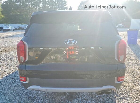 KM8R44HE5LU142629 2020 HYUNDAI PALISADE Black Вид ззаду
