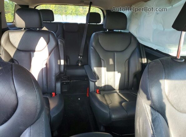 KM8R44HE5LU142629 2020 HYUNDAI PALISADE Black Вид задніх сидінь