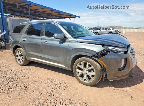 KM8R44HE8MU194726 2021 HYUNDAI PALISADE Gray წინა მარჯვენა