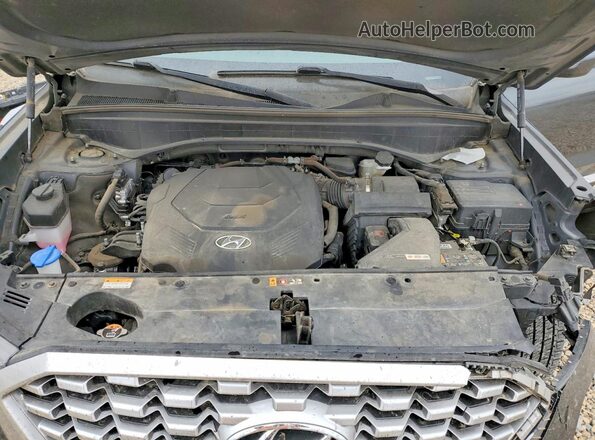 KM8R44HE8NU351723 2022 HYUNDAI PALISADE Серый Вид подкапотного пространства