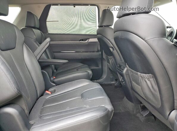 KM8R44HE8NU351723 2022 HYUNDAI PALISADE Серый Вид задней части салона