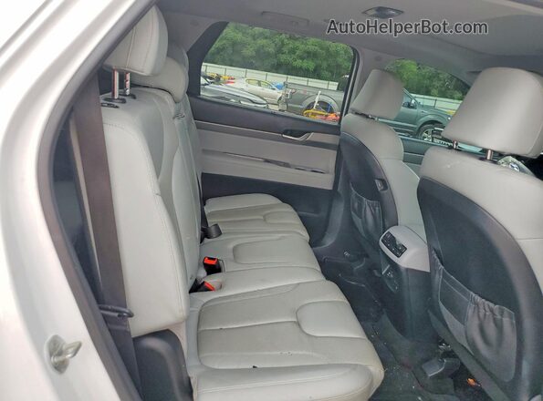 KM8R44HE8NU452597 2022 HYUNDAI PALISADE White უკანა სალონის ხედი