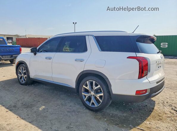 KM8R44HE9LU112761 2020 HYUNDAI PALISADE White Trasero izquierdo