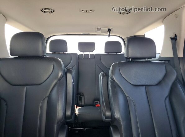 KM8R44HE9LU112761 2020 HYUNDAI PALISADE White Vista de los asientos traseros