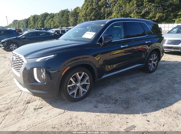 KM8R44HE9NU424775 2022 HYUNDAI PALISADE Black Передня ліва чверть