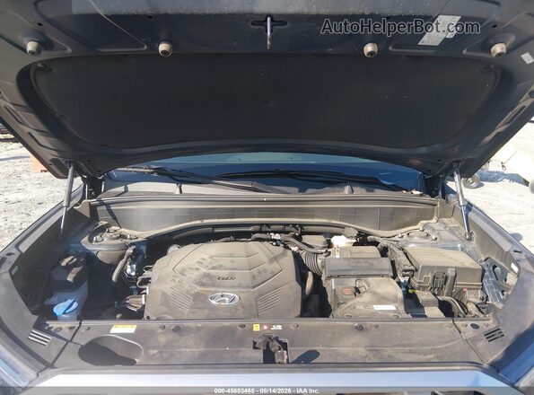 KM8R44HE9NU424775 2022 HYUNDAI PALISADE Black Вид ззаду