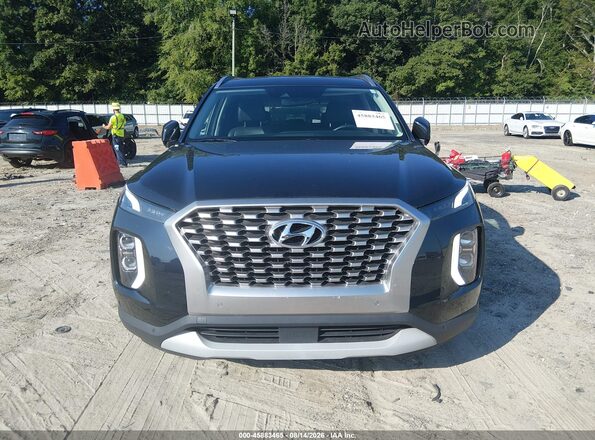 KM8R44HE9NU424775 2022 HYUNDAI PALISADE Black Вид щитка приладів