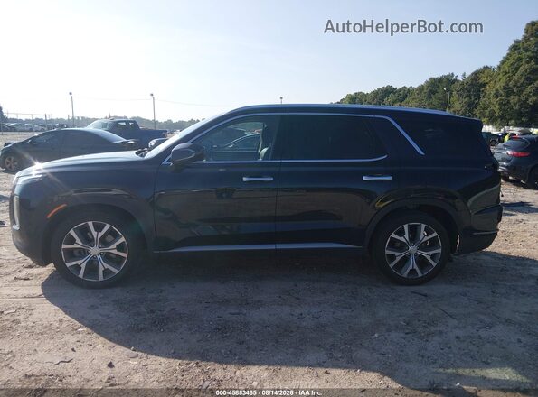 KM8R44HE9NU424775 2022 HYUNDAI PALISADE Black Панорамний вид салону 360°