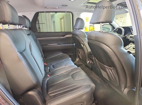 KM8R4DGE2SU839692 2025 HYUNDAI PALISADE Угольный Вид задней части салона