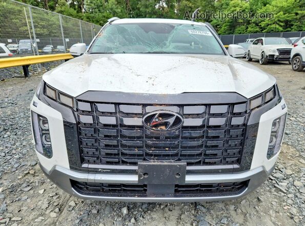 KM8R4DGE5RU804784 2024 HYUNDAI PALISADE White Widok wnętrza z tyłu