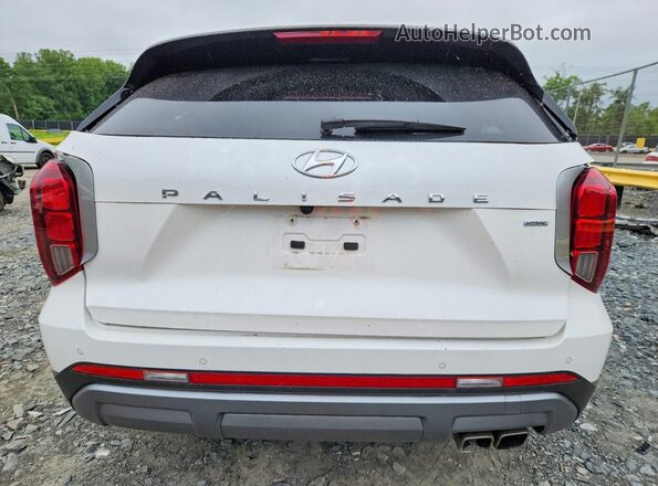 KM8R4DGE5RU804784 2024 HYUNDAI PALISADE White Widok z tyłu