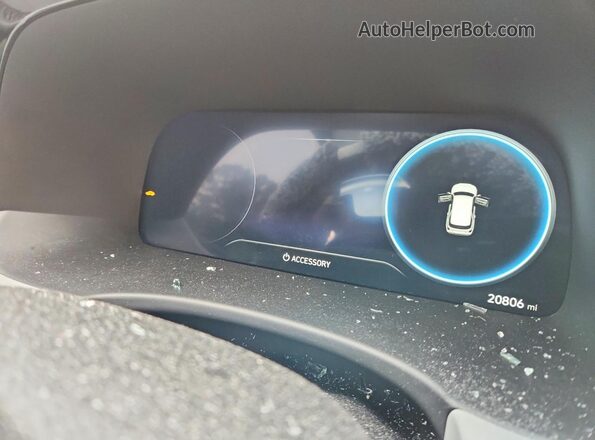 KM8R4DGE5RU804784 2024 HYUNDAI PALISADE White Widok zestawu wskaźników