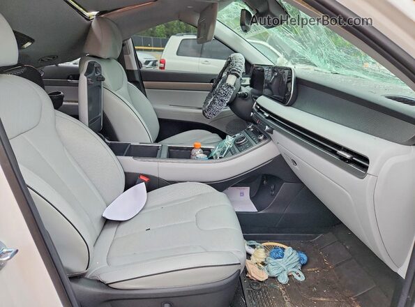 KM8R4DGE5RU804784 2024 HYUNDAI PALISADE White Widok wnętrza z przodu