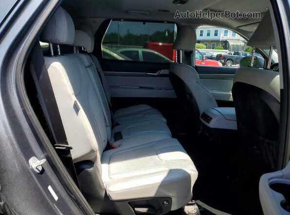 KM8R4DGE6SU816612 2025 HYUNDAI PALISADE Silver Rear interior view