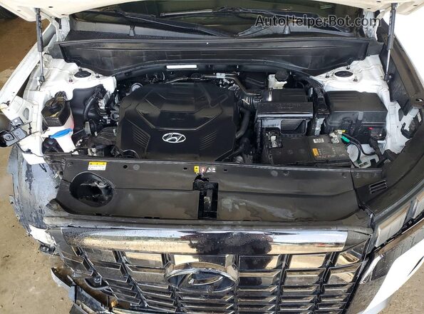 KM8R4DGE9PU574180 2023 HYUNDAI PALISADE Белый Вид подкапотного пространства