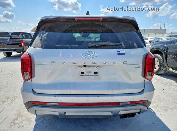 KM8R4DGEXPU541401 2023 HYUNDAI PALISADE Silver უკანა ხედი