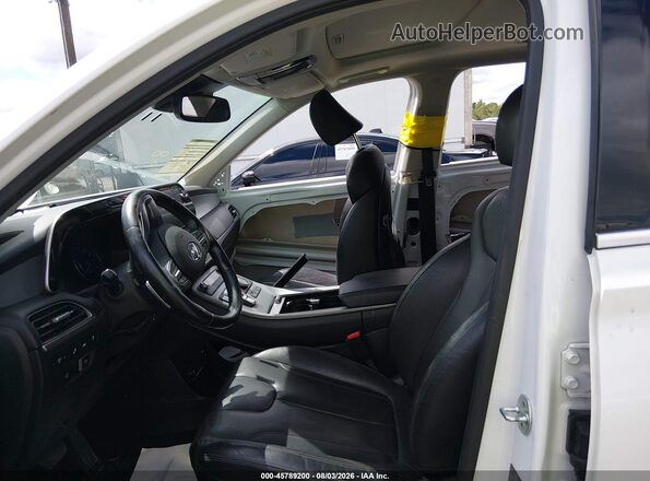 KM8R4DHE0LU079391 2020 HYUNDAI PALISADE White Widok wnętrza z przodu