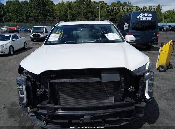 KM8R4DHE0LU079391 2020 HYUNDAI PALISADE White Widok zestawu wskaźników