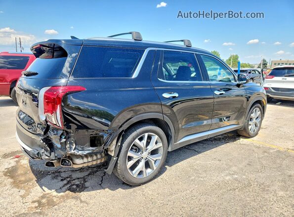 KM8R4DHE0MU219568 2021 HYUNDAI PALISADE Black Задня права чверть