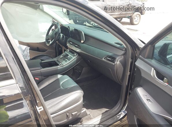 KM8R4DHE0MU227282 2021 HYUNDAI PALISADE Black წინა სალონის ხედი