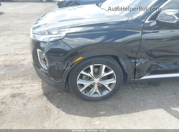 KM8R4DHE0MU227282 2021 HYUNDAI PALISADE Black წინა ხედი