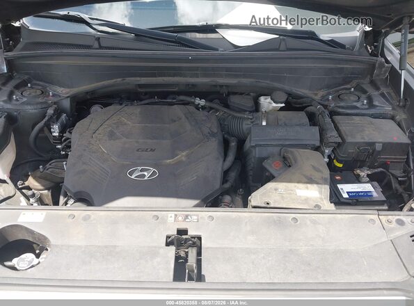 KM8R4DHE0MU227282 2021 HYUNDAI PALISADE Black უკანა ხედი