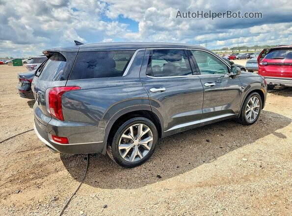 KM8R4DHE1MU327987 2021 HYUNDAI PALISADE Gray უკანა მარჯვენა