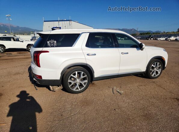 KM8R4DHE1NU455597 2022 HYUNDAI PALISADE White Հետևի աջ