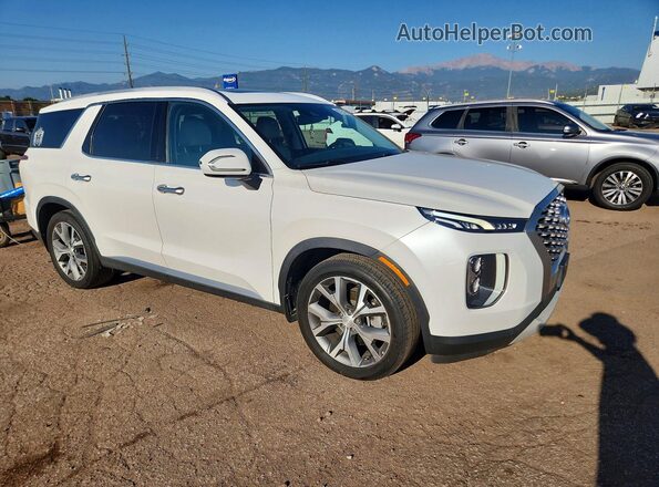 KM8R4DHE1NU455597 2022 HYUNDAI PALISADE White Առջևի աջ