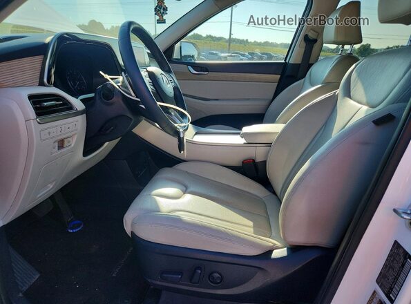 KM8R4DHE1NU455597 2022 HYUNDAI PALISADE White Սալոնի դիմացի տեսք