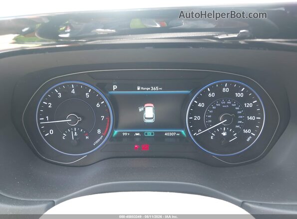 KM8R4DHE2MU239644 2021 HYUNDAI PALISADE Gray Vista de los asientos traseros