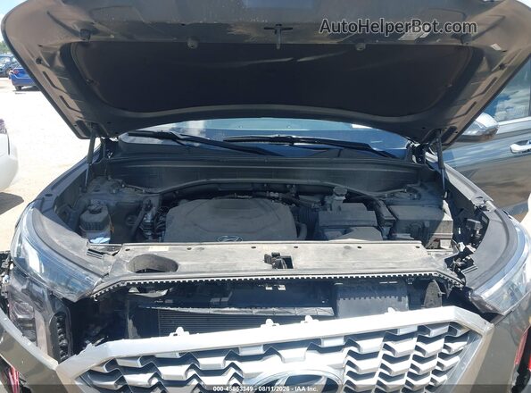 KM8R4DHE2MU239644 2021 HYUNDAI PALISADE Gray Vista trasera