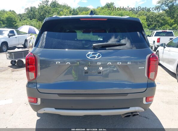 KM8R4DHE2MU239644 2021 HYUNDAI PALISADE Gray 