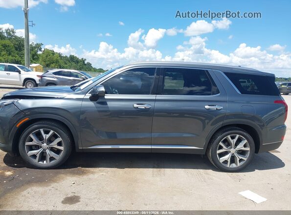 KM8R4DHE2MU239644 2021 HYUNDAI PALISADE Gray Vista interior de 360 grados
