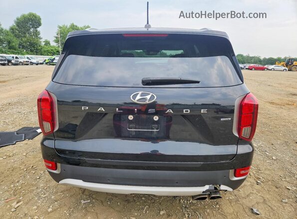 KM8R4DHE3LU172759 2020 HYUNDAI PALISADE Black უკანა ხედი