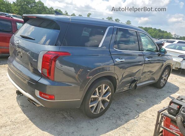 KM8R4DHE3MU267338 2021 HYUNDAI PALISADE Gray უკანა მარჯვენა