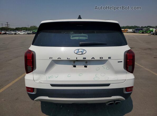 KM8R4DHE3MU302234 2021 HYUNDAI PALISADE White Widok z tyłu